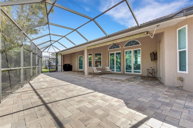 8102 Waterview Blvd, Lakewood Ranch, FL 34202 - view of patio with a lanai