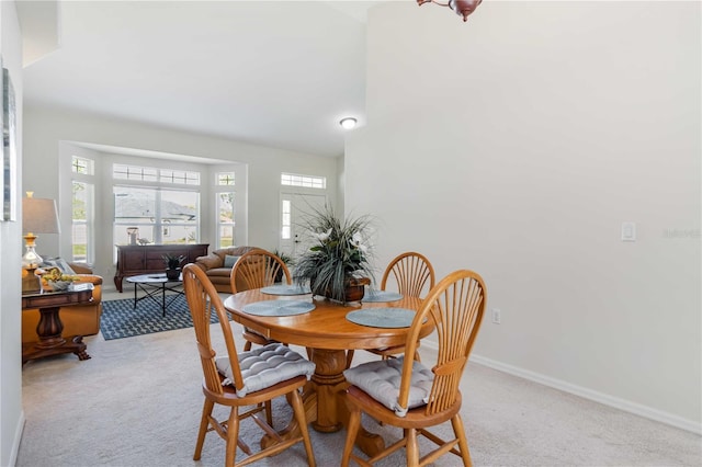 4845 Post Pointe Dr, Sarasota, FL 34233 - dining space with light carpet