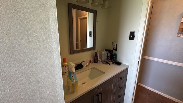23067 Elmira Blvd, Punta Gorda, FL 33980 - bathroom featuring vanity and baseboards