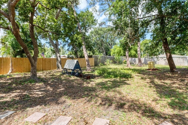 2866 E Rainbow Cir, Sarasota, FL 34231 - view of fenced backyard