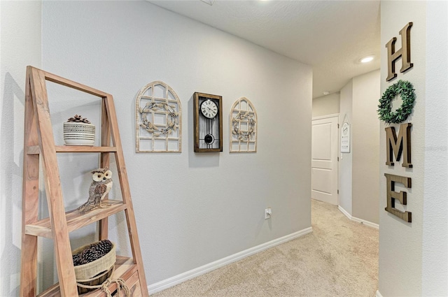 8676 Ice Wine St, Sarasota, FL 34238 - hall with light carpet and baseboards
