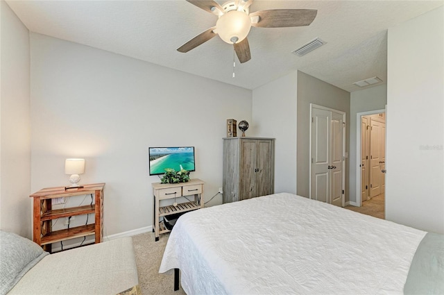 8676 Ice Wine St, Sarasota, FL 34238 - carpeted bedroom featuring baseboards and a ceiling fan