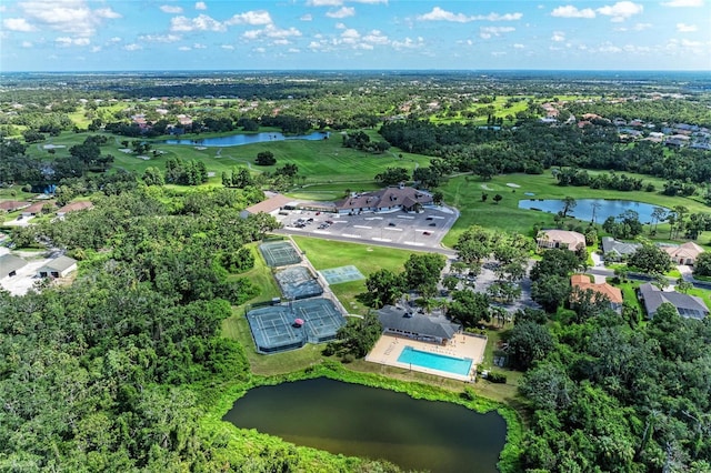 11915 Oak Ridge Dr, Parrish, FL 34219 - aerial view of property and surrounding area featuring a nearby body of water and nearby suburban area