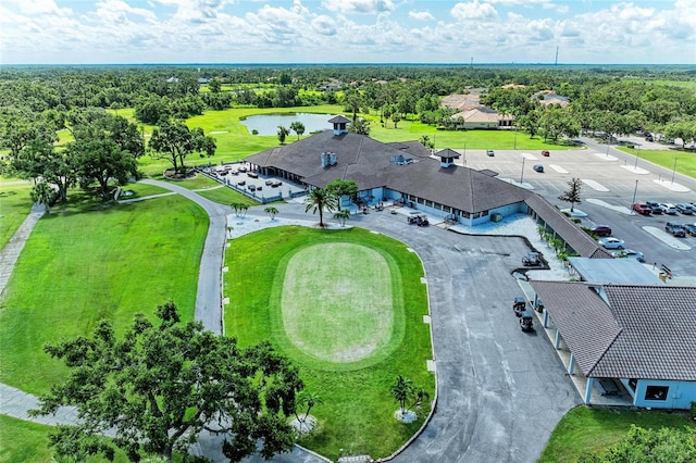 11915 Oak Ridge Dr, Parrish, FL 34219 - bird's eye view of a large body of water and a golf course
