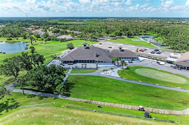 11915 Oak Ridge Dr, Parrish, FL 34219 - drone / aerial view of a nearby body of water and a local golf course