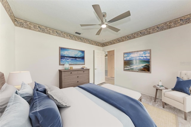11915 Oak Ridge Dr, Parrish, FL 34219 - bedroom with a ceiling fan
