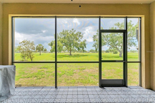9123 Raes Creek Pl, Palmetto, FL 34221 - view of unfurnished sunroom