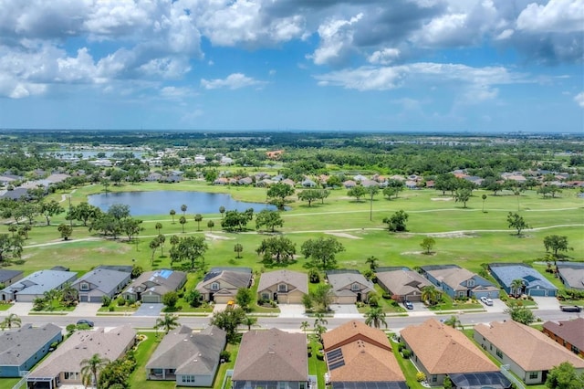 9123 Raes Creek Pl, Palmetto, FL 34221 - aerial view of residential area featuring a nearby body of water and a golf club