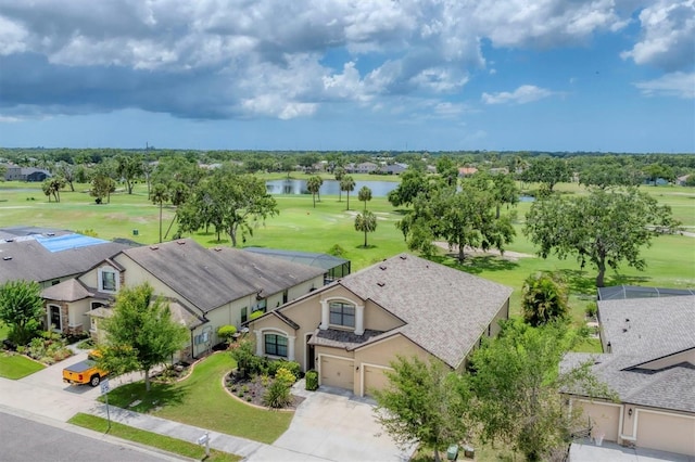 9123 Raes Creek Pl, Palmetto, FL 34221 - aerial perspective of suburban area featuring a large body of water and a golf club