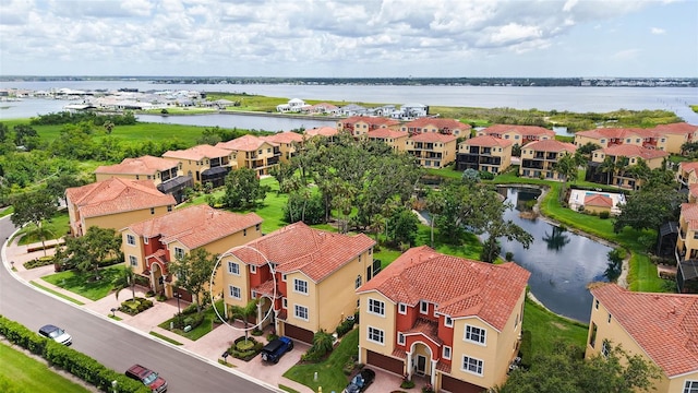 1512 3rd Street Cir E, Palmetto, FL 34221 - aerial view of residential area featuring a nearby body of water