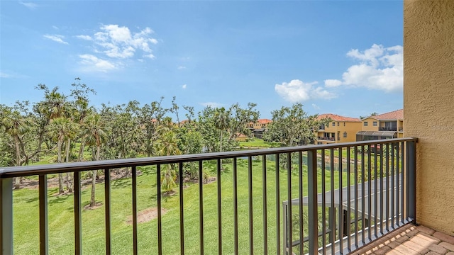 1512 3rd Street Cir E, Palmetto, FL 34221 - balcony featuring a residential view