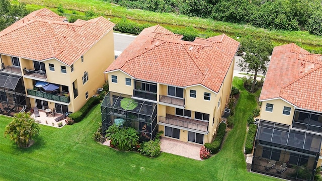 1512 3rd Street Cir E, Palmetto, FL 34221 - view from above of property