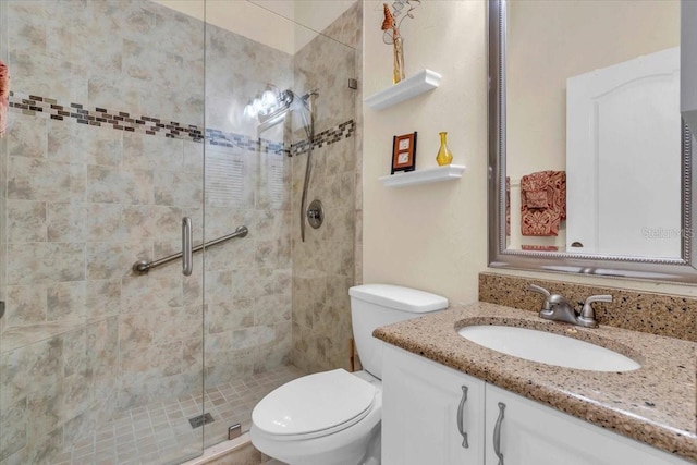 6908 Stoneywalk Ct, Bradenton, FL 34203 - full bathroom with a stall shower and vanity