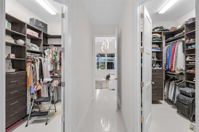 17204 Bullhorn Cir, Punta Gorda, FL 33982 - spacious closet with tile patterned floors