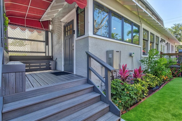 1523 1st Ave W, Bradenton, FL 34205 - view of wooden terrace