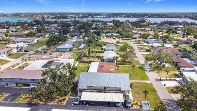 516 Parkdale Mews Unit 516, Venice, FL 34285 - aerial perspective of suburban area with a large body of water