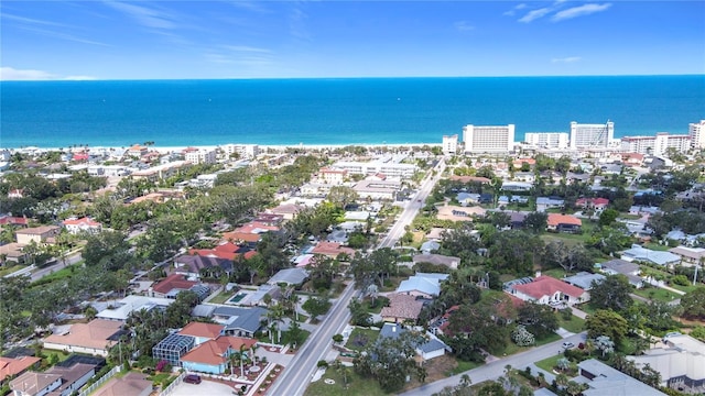 516 Parkdale Mews Unit 516, Venice, FL 34285 - aerial view of property and surrounding area with a large body of water and nearby suburban area