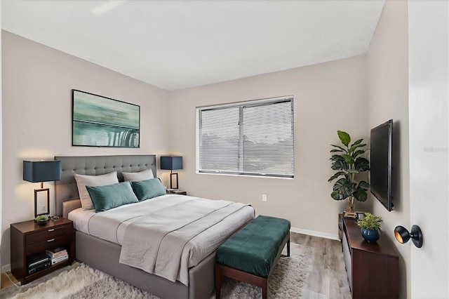 7866 Eagle Creek Dr Unit 7866, Sarasota, FL 34243 - bedroom featuring light wood finished floors and baseboards