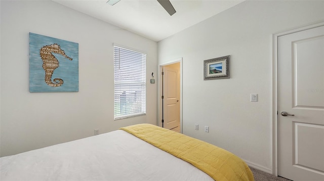 5910 Hevena Ct, Palmetto, FL 34221 - bedroom with carpet flooring and ceiling fan