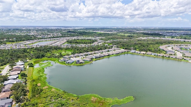 5910 Hevena Ct, Palmetto, FL 34221 - aerial view of residential area featuring a large body of water