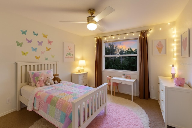 9122 16th Avenue Cir NW, Bradenton, FL 34209 - bedroom featuring light carpet and ceiling fan