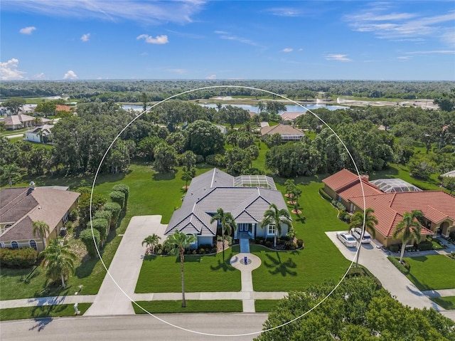 8924 Misty Creek Dr, Sarasota, FL 34241 - drone / aerial view of a nearby body of water
