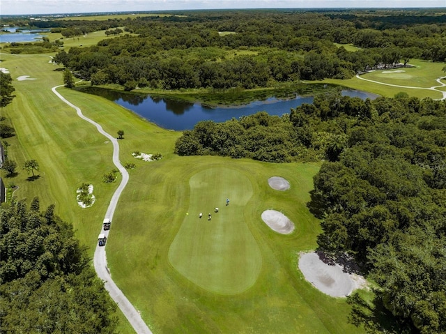 8924 Misty Creek Dr, Sarasota, FL 34241 - aerial view of a nearby body of water and a golf course