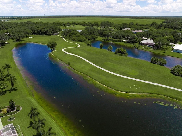 8924 Misty Creek Dr, Sarasota, FL 34241 - bird's eye view of a nearby body of water and a golf club