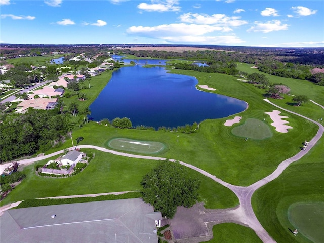 8924 Misty Creek Dr, Sarasota, FL 34241 - aerial view of a nearby body of water and a local golf course