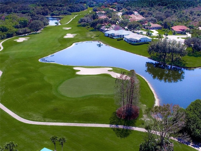 8924 Misty Creek Dr, Sarasota, FL 34241 - bird's eye view of a nearby body of water and a local golf course