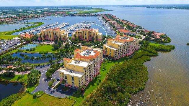 610 Riviera Dunes Way Unit 306, Palmetto, FL 34221 - drone / aerial view of a nearby body of water