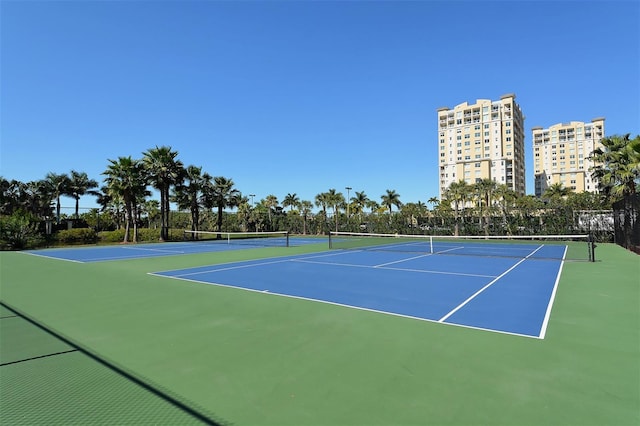 610 Riviera Dunes Way Unit 306, Palmetto, FL 34221 - view of tennis court with community basketball court