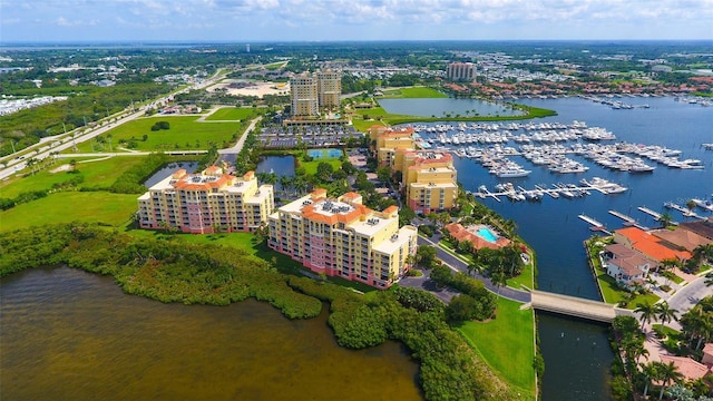 610 Riviera Dunes Way Unit 306, Palmetto, FL 34221 - aerial view of a nearby body of water