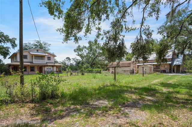 5034 257th St E, Myakka City, FL 34251 - view of yard featuring a storage shed