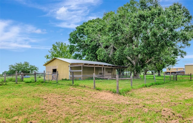 26147 L And J Rd, Myakka City, FL 34251 - view of yard featuring an exterior structure and an outdoor structure