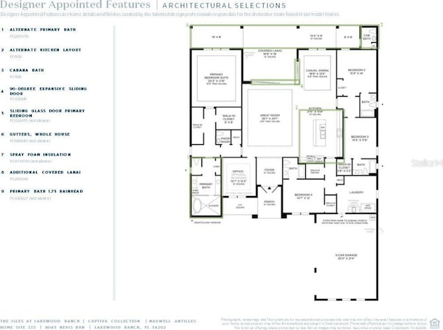 8045 Nevis Run, Bradenton, FL 34202 - view of room layout