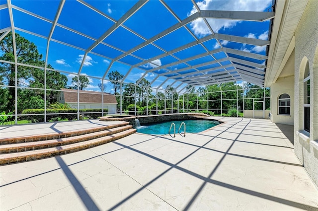 20207 71st Ave E, Bradenton, FL 34211 - swimming pool with a patio and glass enclosure