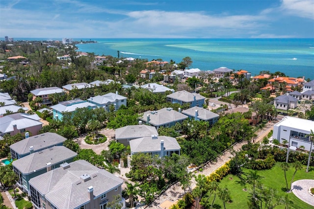 3959 Somerset Dr Unit 5, Sarasota, FL 34242 - aerial perspective of suburban area featuring a large body of water