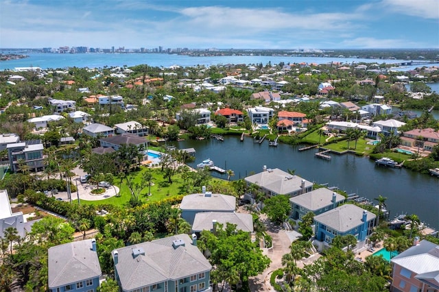 3959 Somerset Dr Unit 5, Sarasota, FL 34242 - aerial perspective of suburban area with a large body of water