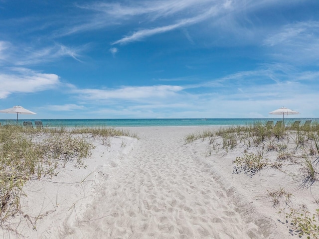 3959 Somerset Dr, Sarasota, FL 34242 - water view featuring nearby beach