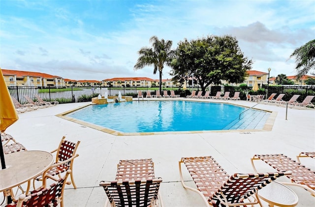 3005 Chianti Ct Unit 103, Sarasota, FL 34237 - community pool featuring a patio area