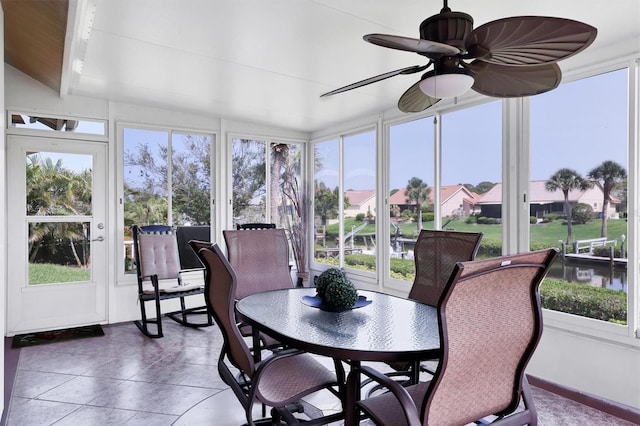 175 Inlets Blvd Unit 175, Nokomis, FL 34275 - sunroom with a residential view
