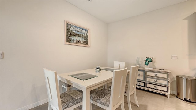 17817 Pastureland Ave, Lakewood Ranch, FL 34211 - dining space with baseboards and tile patterned flooring