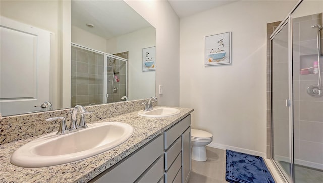 17817 Pastureland Ave, Lakewood Ranch, FL 34211 - full bath with a stall shower and double vanity