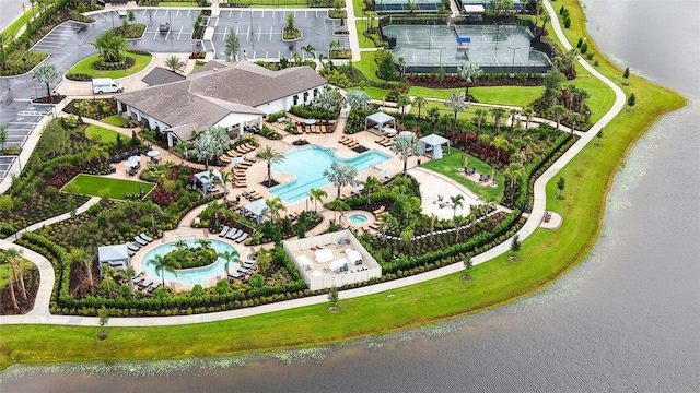 17817 Pastureland Ave, Lakewood Ranch, FL 34211 - drone / aerial view of a large body of water