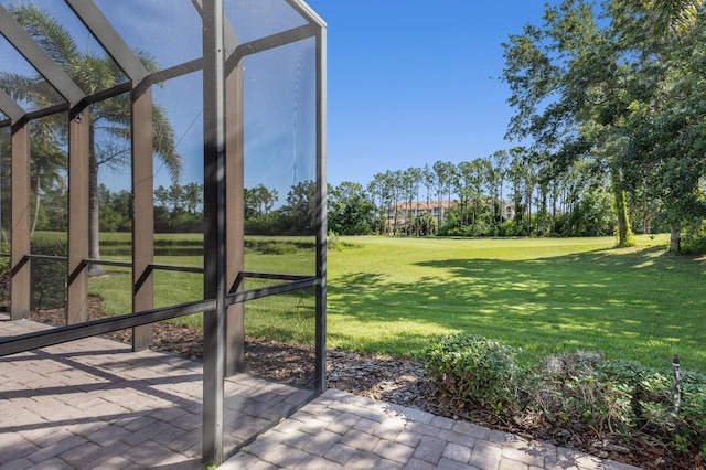 7419 Birds Eye Ter, Bradenton, FL 34203 - view of unfurnished sunroom