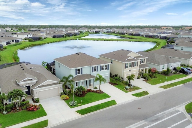 12564 Night View Dr, Sarasota, FL 34238 - aerial view of residential area with a nearby body of water