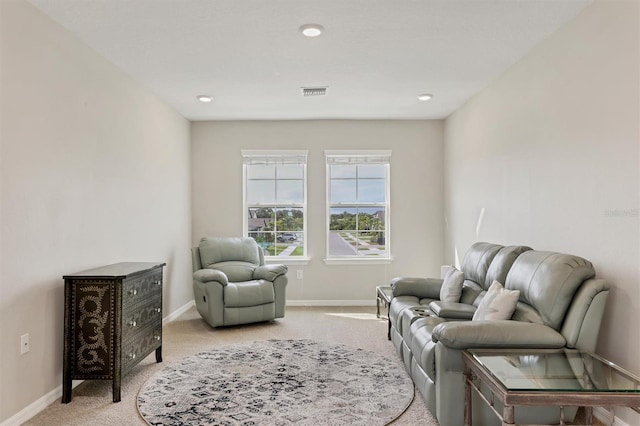 12564 Night View Dr, Sarasota, FL 34238 - living area with light carpet and recessed lighting