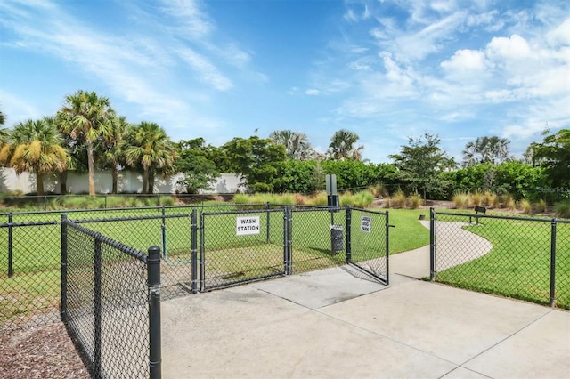 12564 Night View Dr, Sarasota, FL 34238 - view of home's community with a dog friendly area and a gate