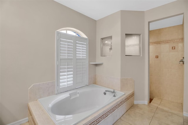 2148 Date Palm Way, Venice, FL 34292 - bathroom featuring a bath and tile patterned flooring